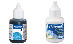 Pelikan Stempelfarbe 84, wasserfest, schwarz, 30 ml