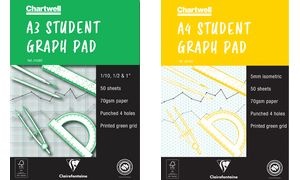 Clairefontaine Millimeterpapier "STUDENT GRAPH PAD", DIN A4