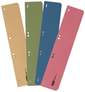 ELBA Ösenschmalhefter DIN A4 Manilakarton, 250 g/qm, rot