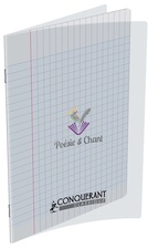 CONQUERANT CLASSIQUE Cahier de Poésie & Chant, 170 x 220 mm