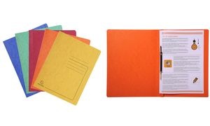 EXACOMPTA Schnellhefter, DIN A4, Karton, weiß