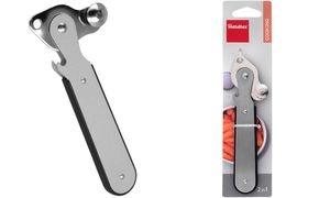 metaltex Hebeldosenöffner, Länge: 150 mm, schwarz/grau