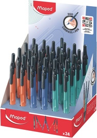 Maped Zirkel mit Adapterring, farbig sortiert, 24er Display