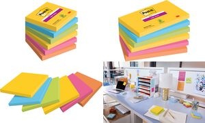 Post-it Haftnotizen Super Sticky Notes, 127x76 mm, Carnival