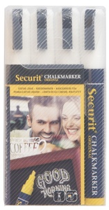 Securit Kreidemarker ORIGINAL MEDIUM, 4er Etui