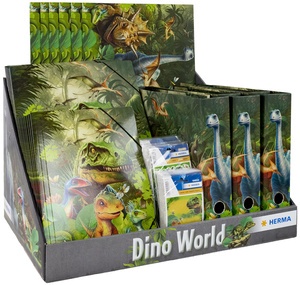 HERMA Motivserie "Dino World", Thekendisplay