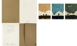 MOLESKINE Notizheft Cahier "Herr der Ringe", XL, 3er-Set