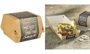 PAPSTAR Burgerbox "pure", Maße: 115 x 110 x 70 mm, groß