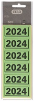 ELBA Inhaltsschild "2026", gelb, Maße: (B)57 x (H)25 mm