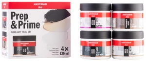 ROYAL TALENS AMSTERDAM Medium Grundierungs-Set, 4 x 120 ml