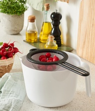 GastroMax Rührschüssel, 0,8 Liter, weiß