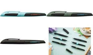 STABILO Füllhalter Flow, schwarz