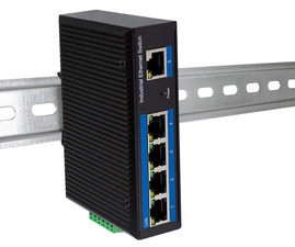 LogiLink Industrial Gigabit Ethernet Switch, 5-Port