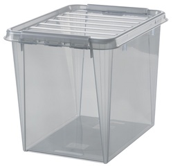 smartstore Aufbewahrungsbox COLOUR 46 L, 46 Liter, grau