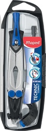 Maped Zirkelkasten Technic Concept, 4-teilig, blau