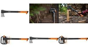 Bradas Spaltaxt, Nylonstiel, Länge: 654 mm, 1.700 g