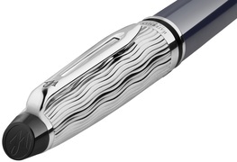 WATERMAN Tintenroller Expert L'Essence du Bleu, Blau C.C.