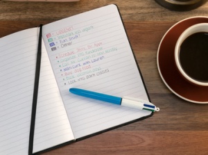 BIC Druckkugelschreiber 4 Colours Original, 36er Display