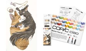 COPIC Marker ciao "LAYER & MIX Starter Set", Pets