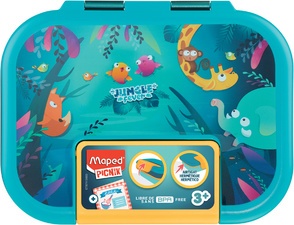 Maped PICNIK Lunchbox JUNGLE FEVER, aus Kunststoff,0,9 Liter