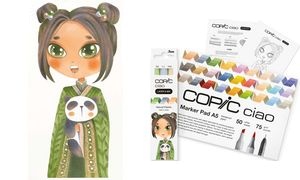 COPIC Marker ciao "LAYER & MIX Manga Starter Set", Natural