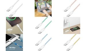 LogiLink USB 2.0 Kabel, USB-C - USB-C Stecker, 1,0 m, blau
