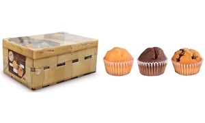 HELLMA Mini Muffins, im Körbchen-Karton