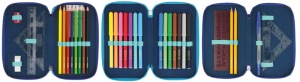 herlitz Schüleretui TriCase "Dip Dye Blue", 31-teilig