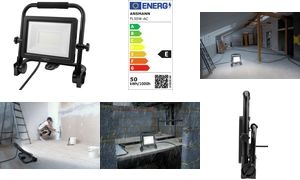 ANSMANN LED-Arbeitsstrahler LUMINARY BASE FL50W-AC, IP65