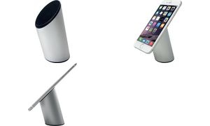helit Smartphone-Ständer "the magic stand", 6,4", silber