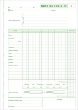 EXACOMPTA Formularbuch "Note de Frais", 297 x 210 mm