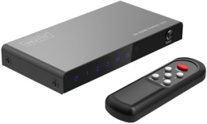 DIGITUS 4K HDMI Switch, 3x1, schwarz
