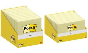 Post-it Haftnotizen, 76 x 76 mm, gelb