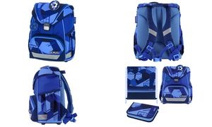 herlitz Schulranzen UltraLight Plus "Blue Goal"