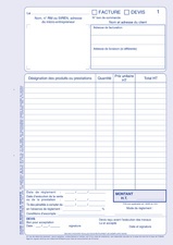 ELVE Manifold "Facturier: auto-entrepreneurs", 40 feuillets