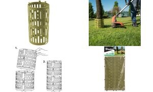 Bradas Baumschutz für Baumstamm, (B)330 x (H)200 mm, grün