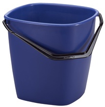 DURABLE Putzeimer BUCKET, 9,5 Liter, rechteckig, blau