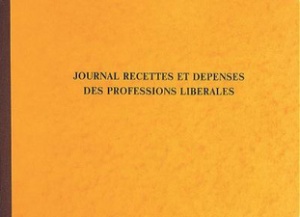 EXACOMPTA Geschäftsbuch "Recettes/Dépenses professions libé-