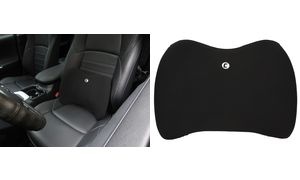 cartrend Lendenkissen, Memory Foam, schwarz