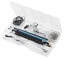 smartstore Aufbewahrungsbox ORGANIZER small, transparent