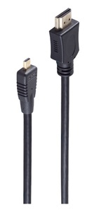 shiverpeaks BASIC-S HDMI Kabel, A-Stecker - D-Stecker, 1,0 m