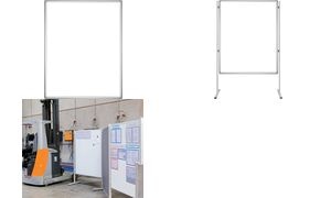 FRANKEN Weißwandtafel PRO, lackiert, 900 x 1.200 mm, weiß