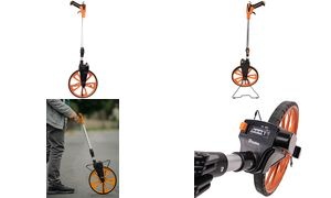 Bradas Messrad mit mechanischem Zählwerk & Klappgriff
