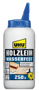 UHU Holzleim wasserfest D3, lösemittelfrei, 75 g Flasche