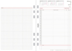 CHRONOPLAN Jahresset 2026, DIN A5