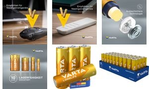 VARTA Alkalline Batterie Longlife, Mignon AA, 40er Pack