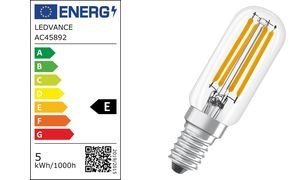 LEDVANCE LED-Lampe PARATHOM SPECIAL T26, 4,2 Watt, E14