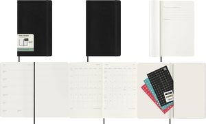 MOLESKINE Buchkalender 2027, Wochen, L/A5,Softc.,schwarz,dt.