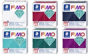 FIMO EFFECT GALAXY Modelliermasse, grün, 57 g