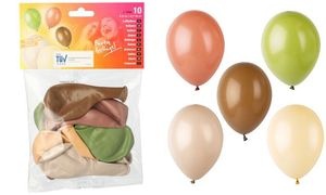 PAPSTAR Luftballons "Natural", farbig sortiert